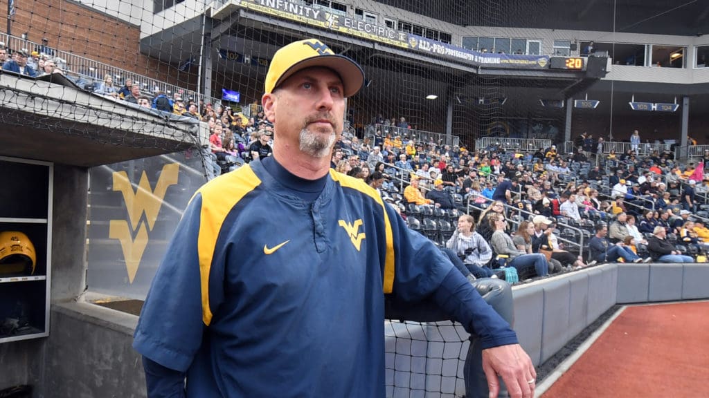WVU Baseball HC Randy Mazey
