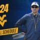 WVU Football HC Neal Brown schedule graphic