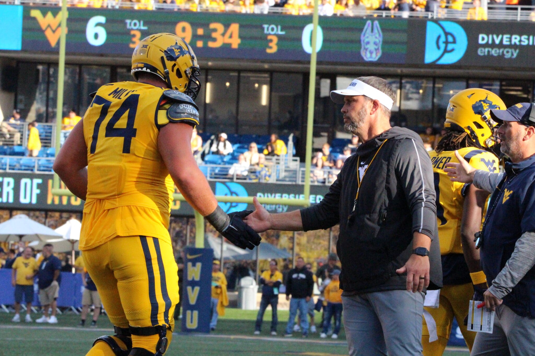 WVU Football OL Wyatt Milum